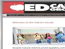 Tablet Screenshot of edcaregroup.com